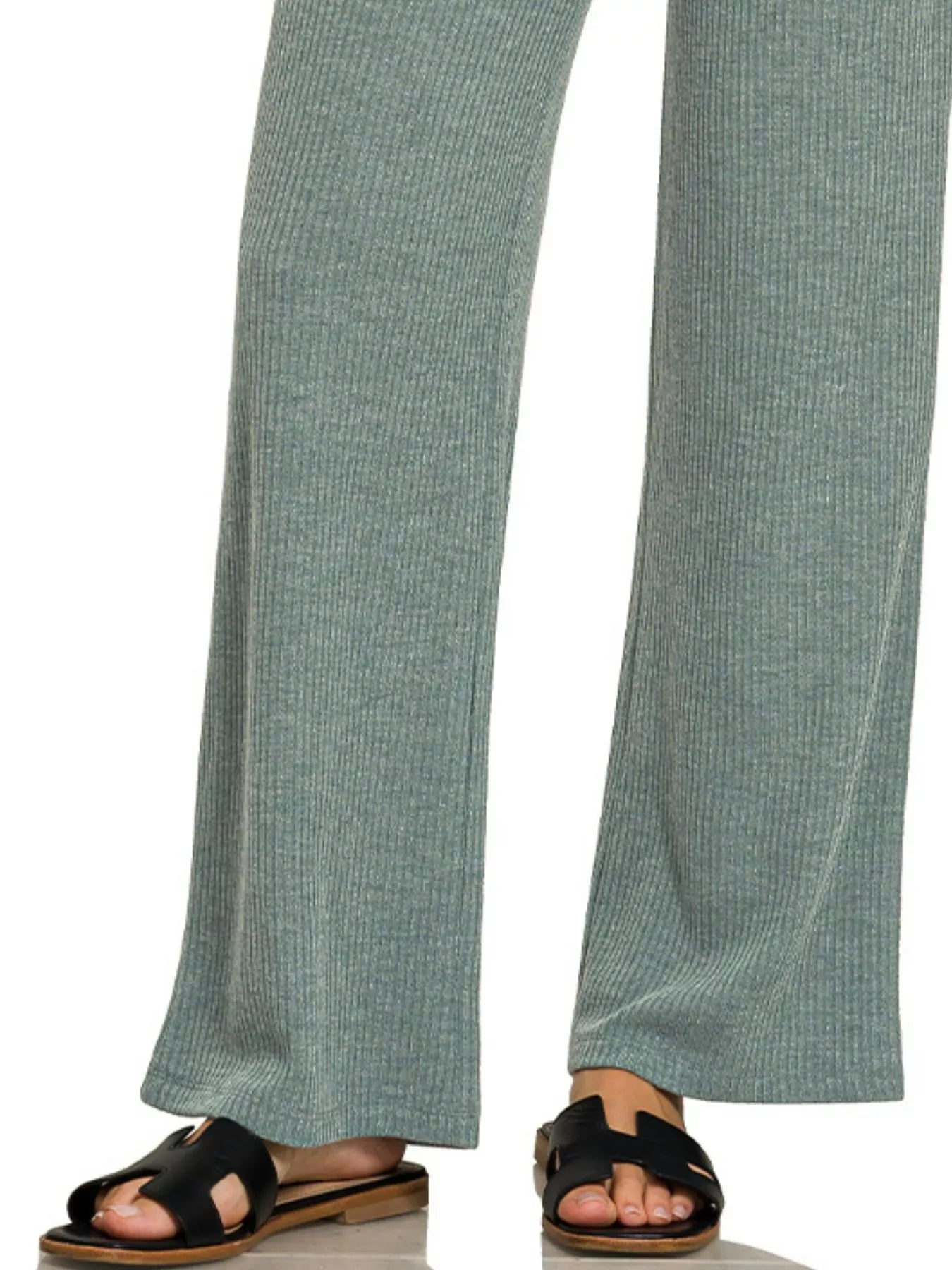 Ribbed Drawstring Lounge Pants - BeautySecrets4u