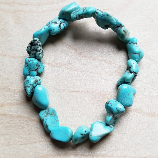 Chunky Turquoise Bracelet - BeautySecrets4u