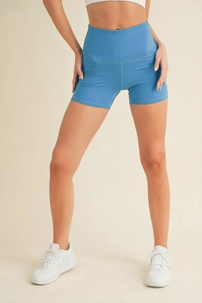 Buttery-Soft Activewear Biker Shorts 4 In. Inseam - BeautySecrets4u