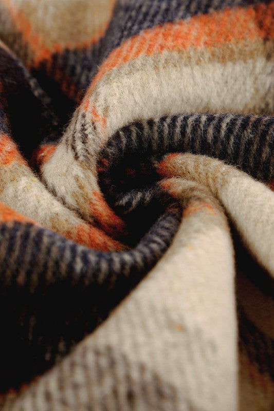 Plaid Pocketed Button Front Shacket - BeautySecrets4u