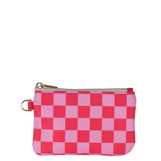 Raspberry Rush Small Zipper Pouch