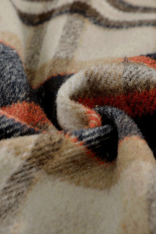 Plaid Pocketed Button Front Shacket - BeautySecrets4u