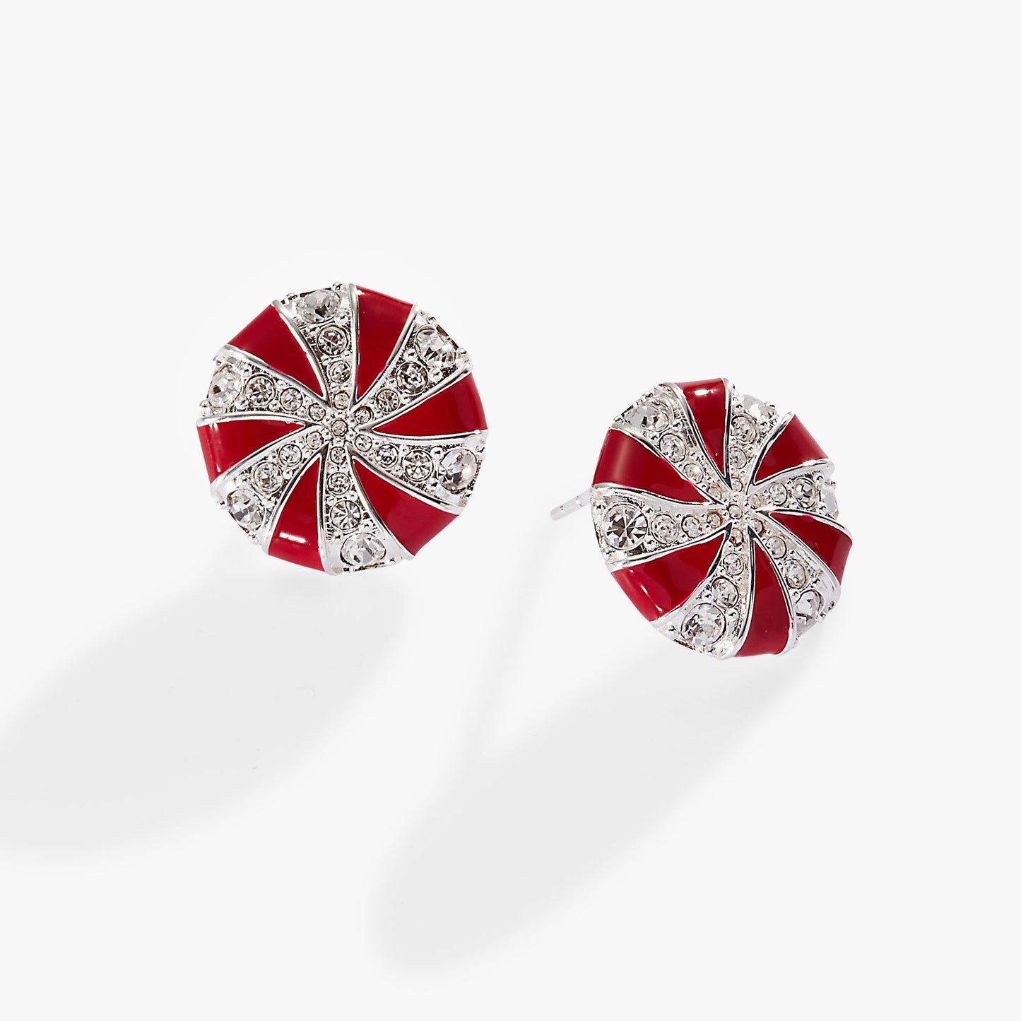 Holiday Peppermint Candy Earrings