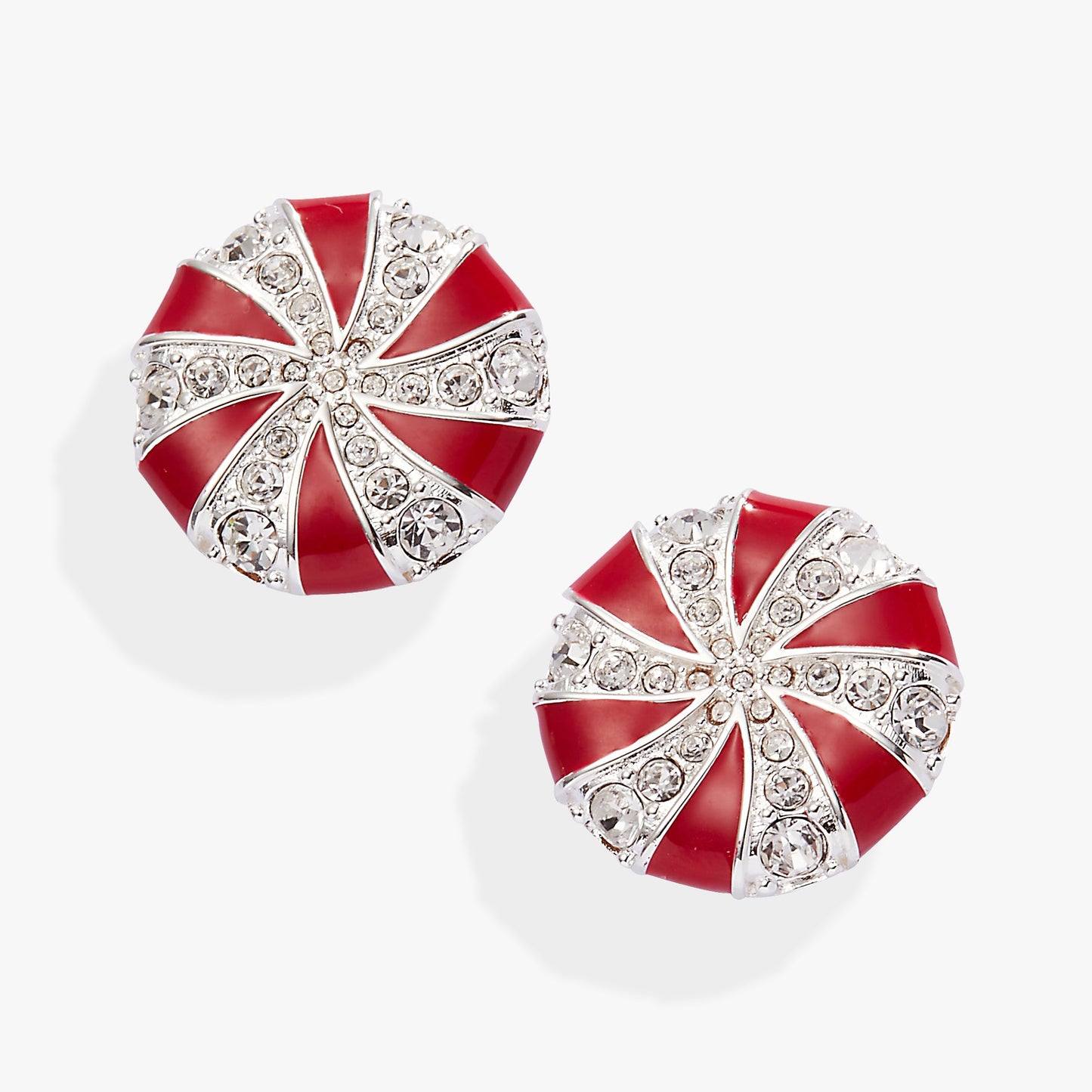Holiday Peppermint Candy Earrings